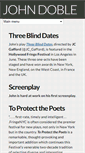 Mobile Screenshot of johndoble.com